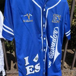 Jersey Estilo Béisbol de El Salvador – I ❤️ ES