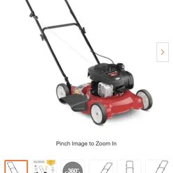 Yard Machines 20 in. 125 cc OHV Briggs and Stratton Gas Walk Behind Push Mower