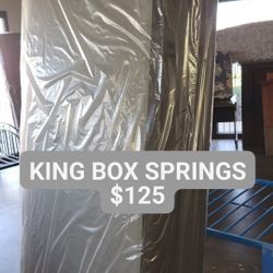 KING/CALI-KING BOX SPRINGS ONLY 