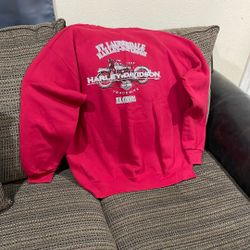 Size XL Vintage Harley Davidson Sweater.