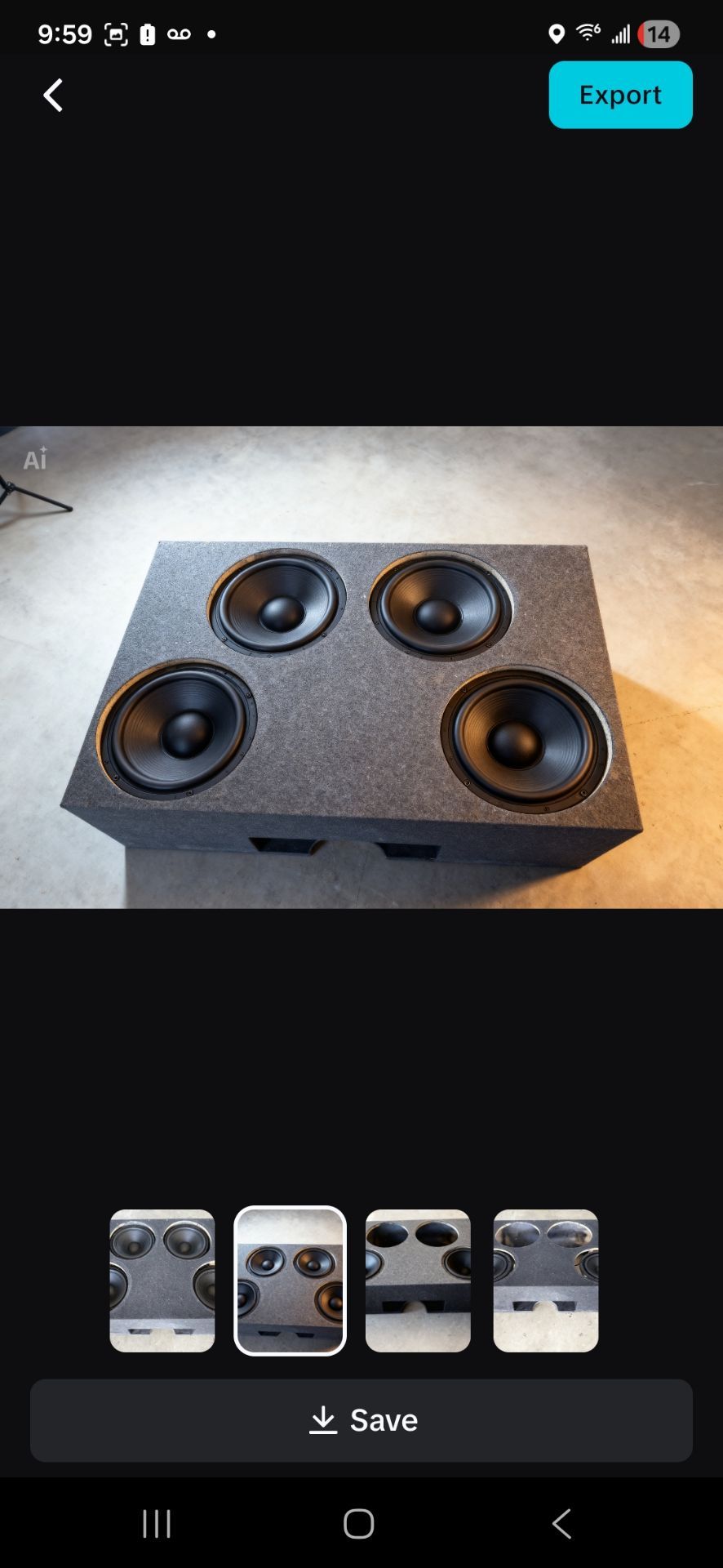 Custom 4 15s box only