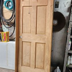 32" Interior Solid Oak Door $80 Good Condition 