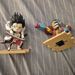 Snakeman Luffy And Franky Dissectibles 