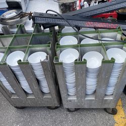 Cres-Cor Dish Dolly $350 Firm With Local Delivery Dade Broward Palm Beach Have 3 total dish Dollie’s for sale sold seperately  Send me your number or 