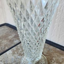 Vintage Miss America Glass Vase
