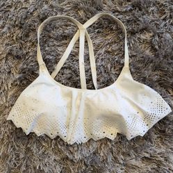 PINK victoria’s secret swim bikini top - L