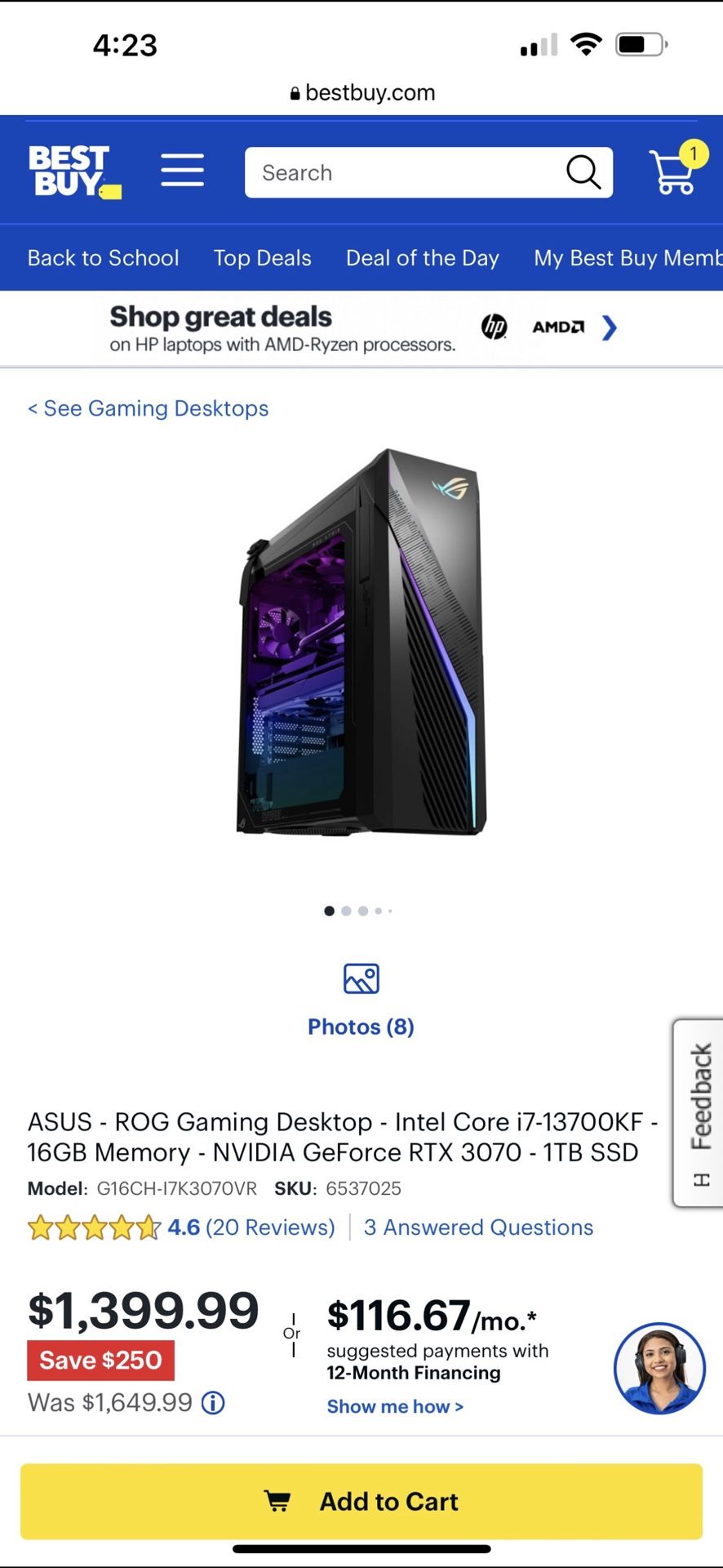 ASUS Gaming PC
