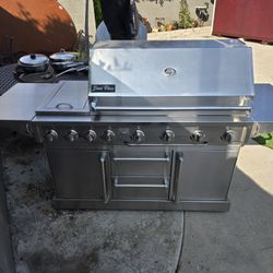 8 Burner Barbeque - Heavy Duty Stainless Steel
