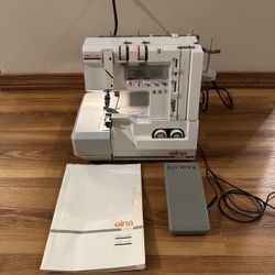 Elna Lock PRO 5 DC Serger Sewing Machine 