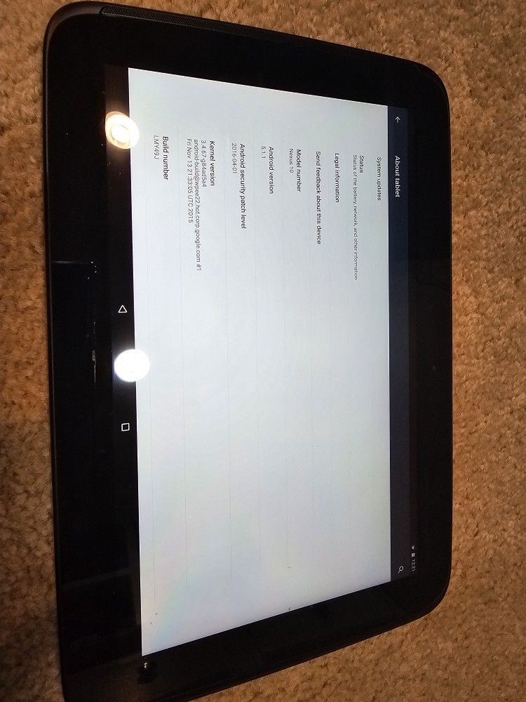 Nexus 10 Tablet