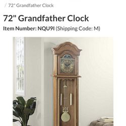 Grandfather Clock (Walnut) Thumbnail