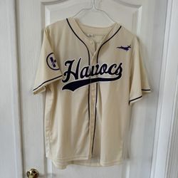 Grand Canyon University Lopes Button Authentic Baseball Jersey GCU Havocs