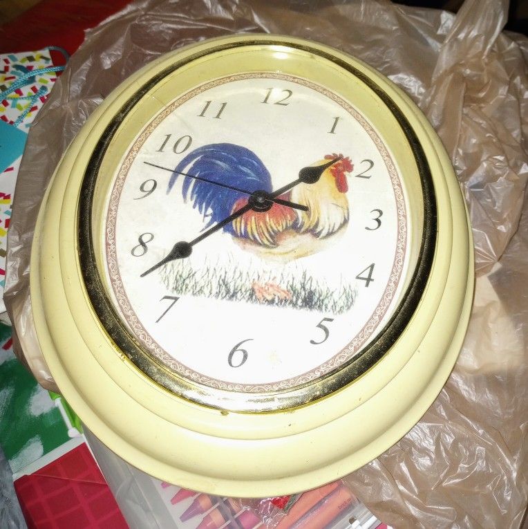Rooster Clocks