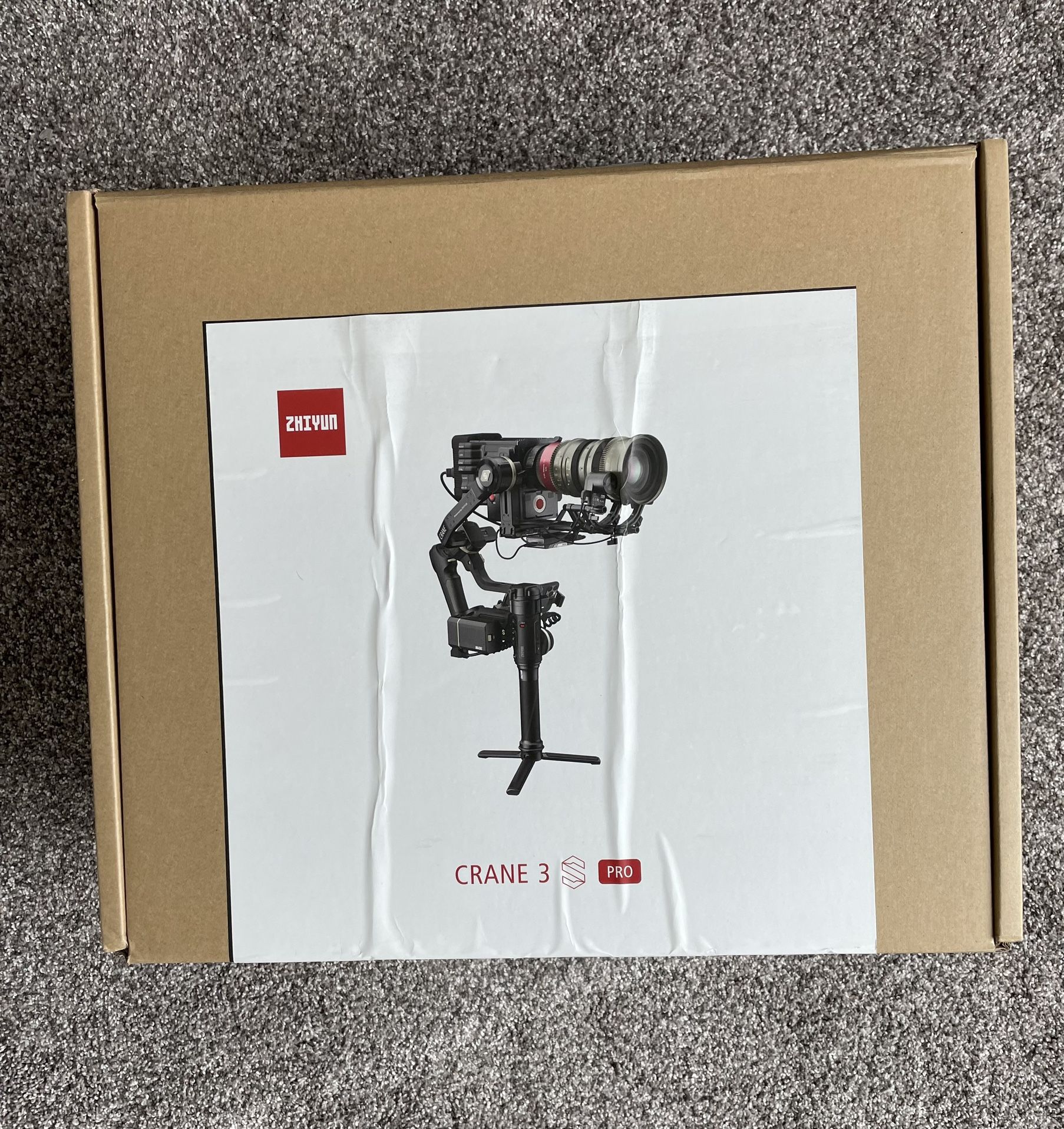 ZHIYUN Crane 3S Pro Kit 3-Axis Handheld Gimbal Stabilizer & TransMount Wireless Video Transmitter