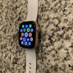 Apple Watch Series 10 GPS + Cellular, 42mm Rose Gold Aluminum Case - NEW  Comes with Charger and small/medium light sport band   1 year Apple warranty