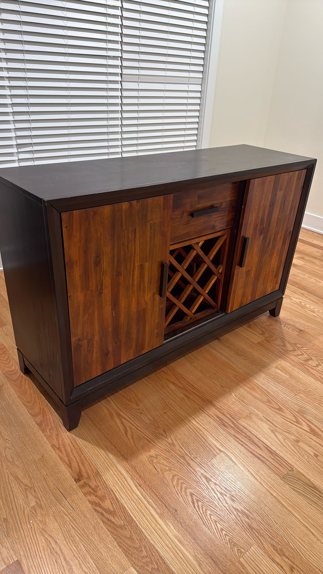 Dining Room Table And Wine Cabinet