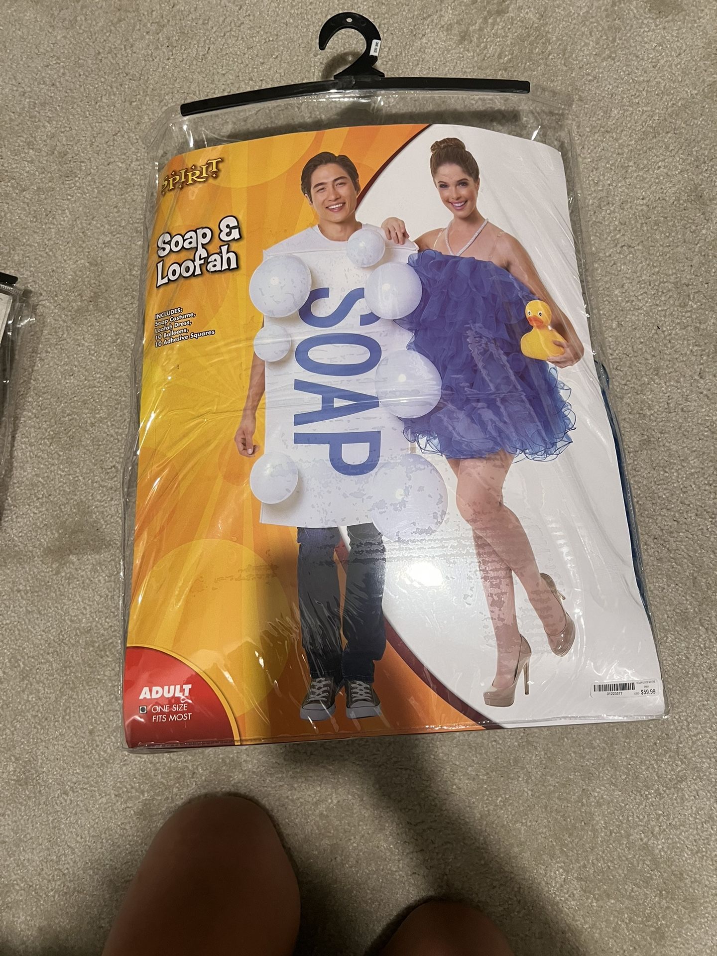 Loofah costume
