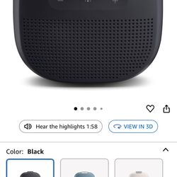 Bose SoundLink Micro Bluetooth Speaker