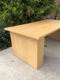 Large Light Wood Dining or Conference Table