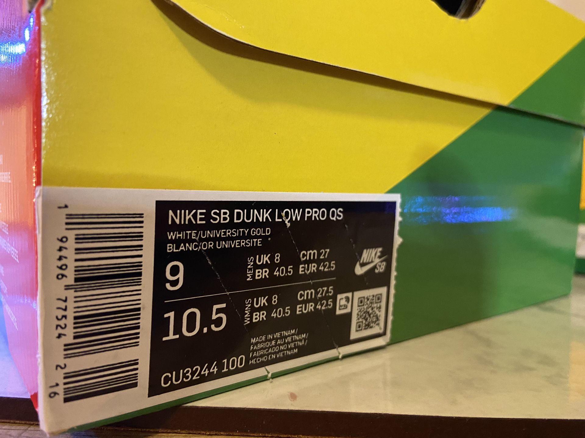 Ben & Jerry’s Chunky Dunky Nike SB Dunk Size 9