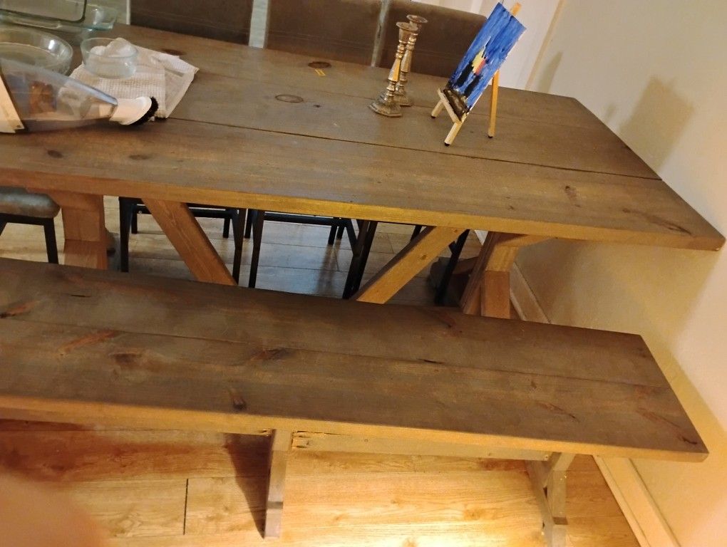 Farmhouse Dining Table And Chairs