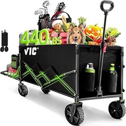VIC 180L Collapsible Folding Wagon