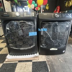 Maytag Front Load Washer And Dryer Set In Volcano Black 🍉