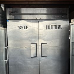 True double door commercial restaurant Freezer 