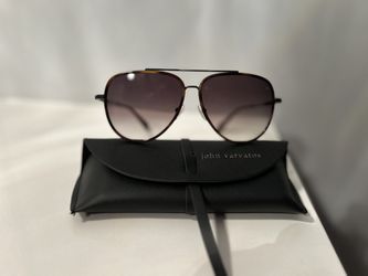 John Varvatos Brown Aviators 