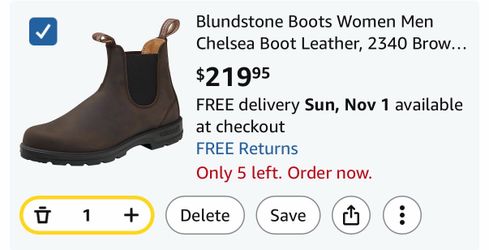 Blundstone 2340 Chelsea Boot Brown Leather