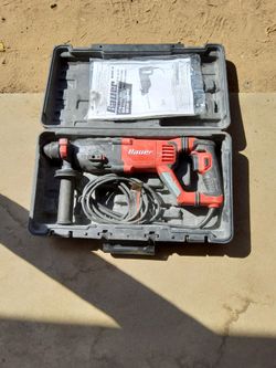Bauer 1642E-B 8.5amp 1in SDSPlus type variable speed rotary hammer, chiseling, rotation and drill. 3 operation modes