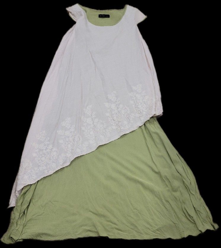 Zanzea Women’s Cotton Tunic Maxi Medium 