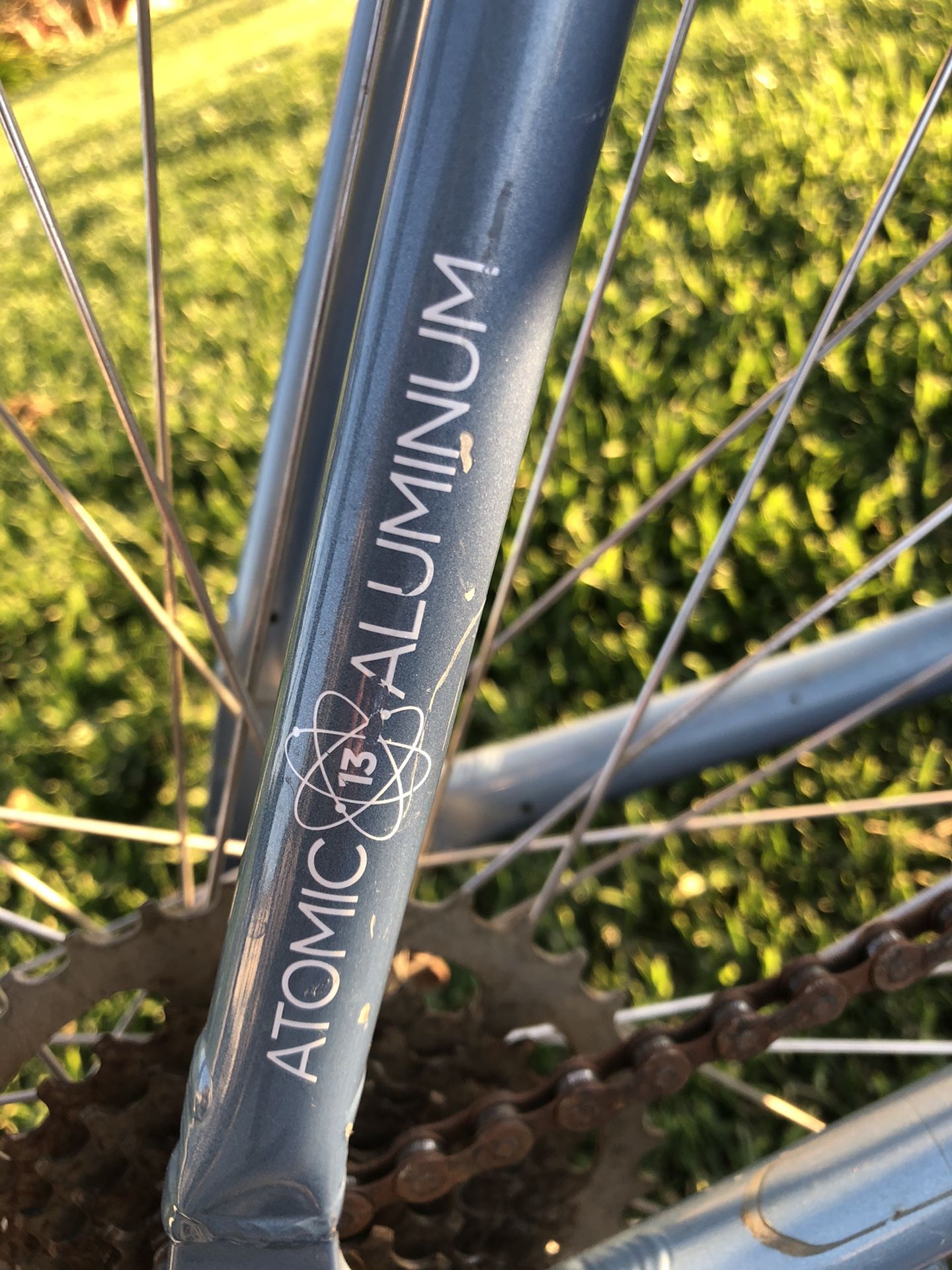 atomic road bike frame