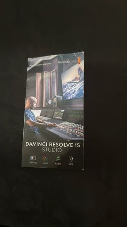Davinci Resolve 15 Studio