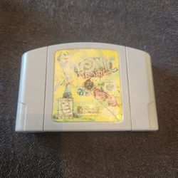 Tonic Trouble Nintendo 64 Game Cartridge