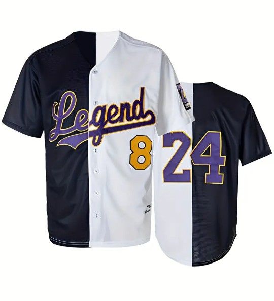 Baseball Style Jersey #24 #8