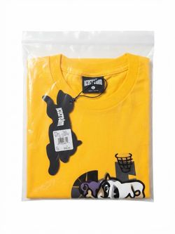 Icecream Yellow Graphic T-Shirt Size Large