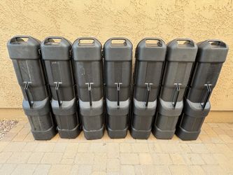 GOLF GUARD Black Plastic Golf Travel Hard Cases - $100 each