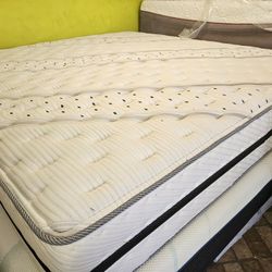Mattress And Box Spring King Size 