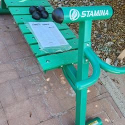 Stamina Outdoor Weight Bench 