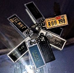 Vintage Disabled Tags California