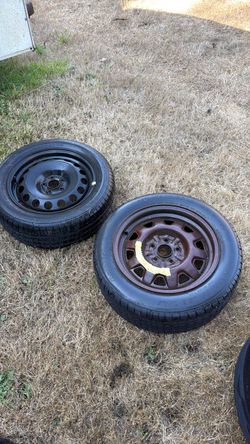 VW mark 4 golf Jetta full size spare wheels