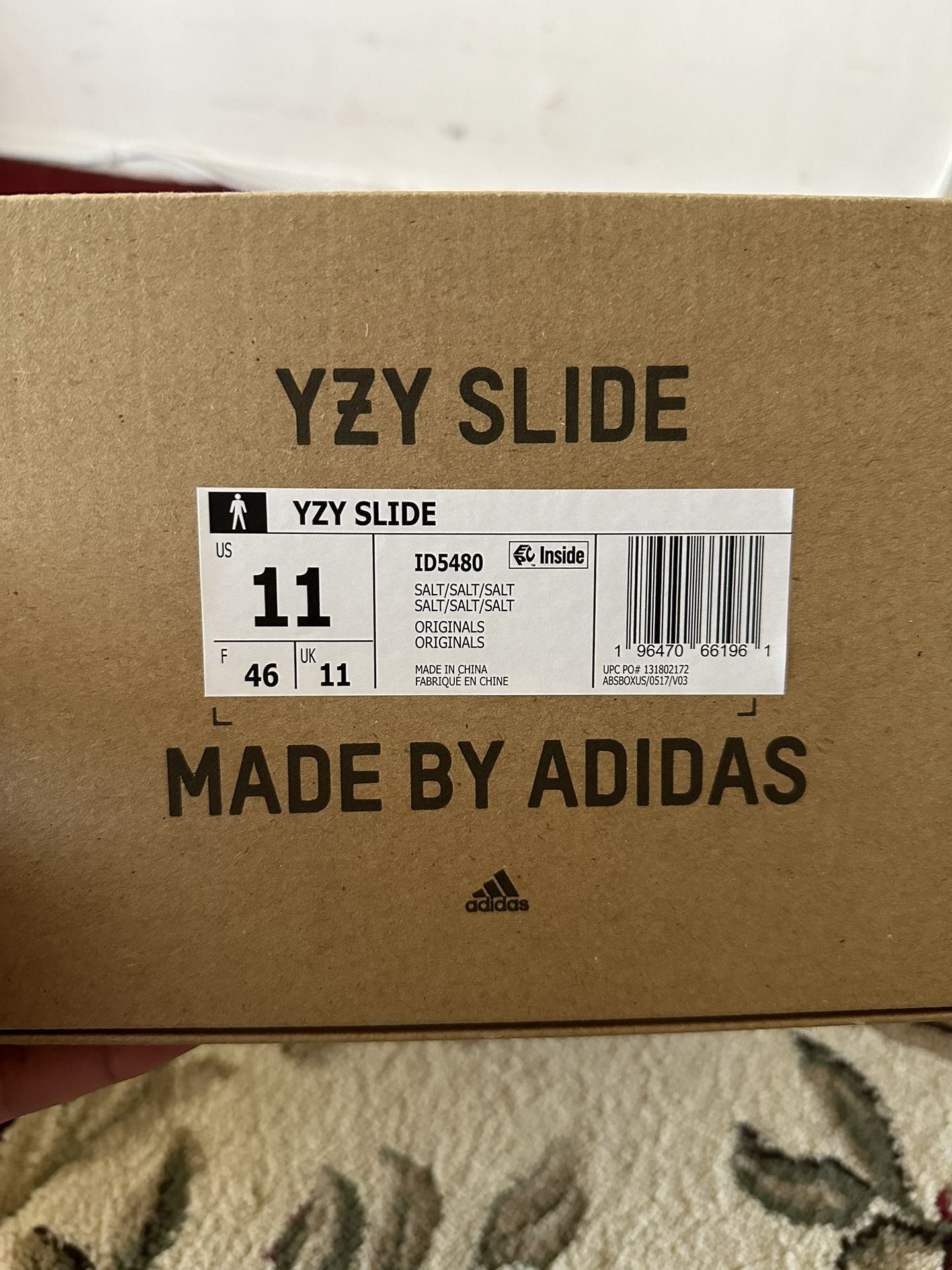 Yeezy Slide Salt Size 11