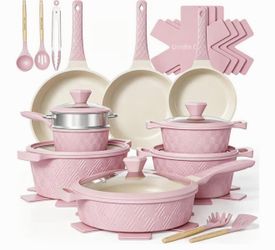 26-Piece Nonstick Pots & Pans Cookware Set
