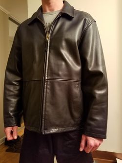 Leather jacket Andrew Marc