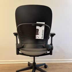 🔥New Steelcase Leap V2 ( Elmosoft Leather) Fully Loaded Office Chair 