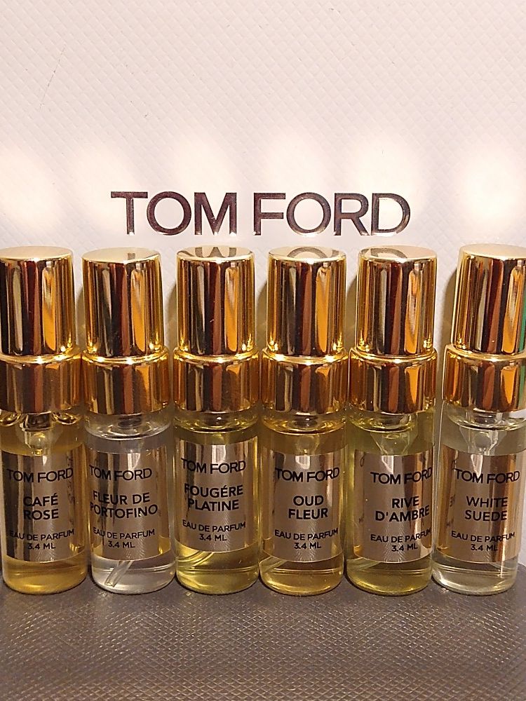 6 TOM FORD Perfume Unisex Spray Assortment