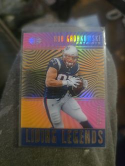 2018 Panini Illusions Living Legends Gronkowski Acetate
