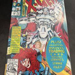 X- Men Comic With Bonus Cards 