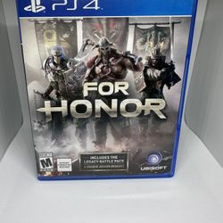 For Honor PS4